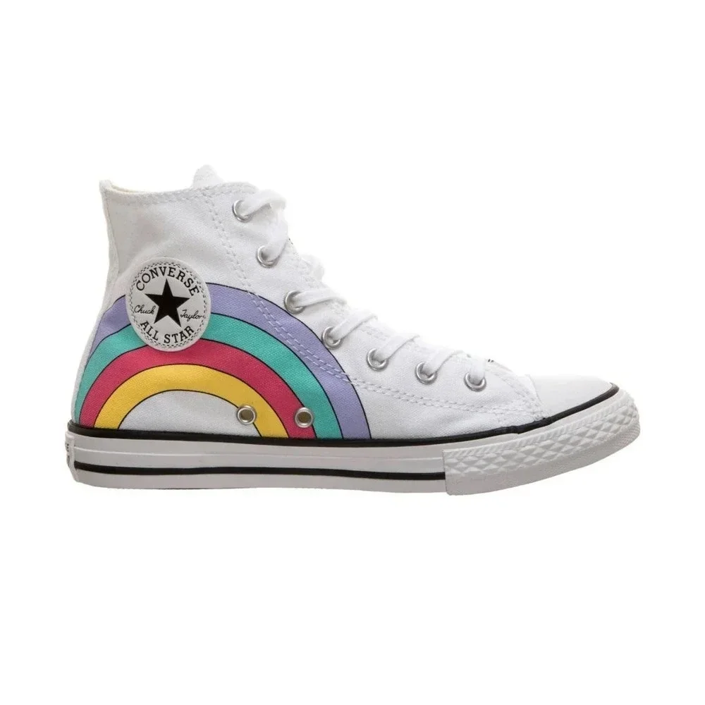 Converse Chuck Taylor All Star‎ Hi Unicorn (GS) Lace Up Sneakers Youth Size 3.0